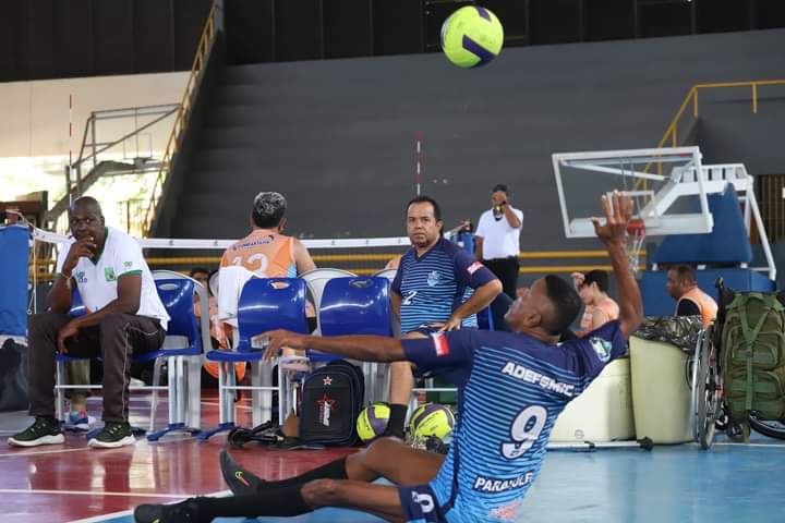 Participação esportiva de atleta da ADEFSMIC