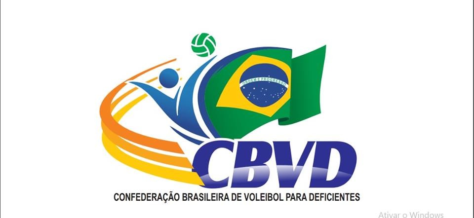 Logo da Confederação Brasileira de Voleibol para Deficientes (CBVD)